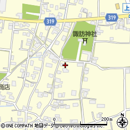 長野県安曇野市三郷温1950周辺の地図