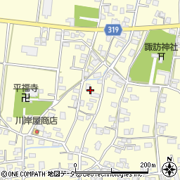 長野県安曇野市三郷温1940周辺の地図