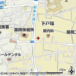 群馬県藤岡市下戸塚35周辺の地図