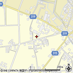 長野県安曇野市三郷温3299周辺の地図