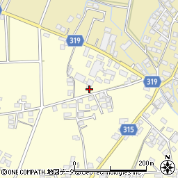 長野県安曇野市三郷温3299-2周辺の地図