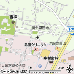 群馬県藤岡市下大塚687-81周辺の地図