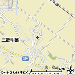 長野県安曇野市三郷明盛1151-16周辺の地図