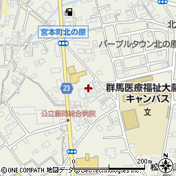 群馬県藤岡市藤岡913-16周辺の地図