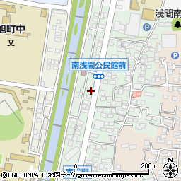 長野県松本市南浅間645-9周辺の地図