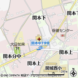 茨城県筑西市関本中1064周辺の地図