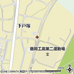 群馬県藤岡市下戸塚715周辺の地図