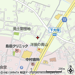 群馬県藤岡市下大塚687-127周辺の地図