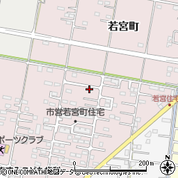 群馬県館林市若宮町2756周辺の地図