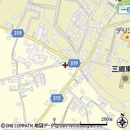 長野県安曇野市三郷温3084周辺の地図