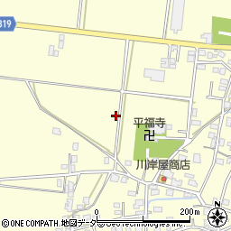 長野県安曇野市三郷温4184周辺の地図