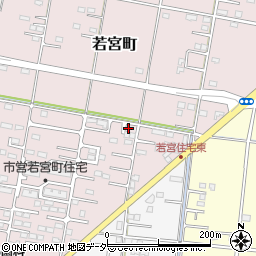 群馬県館林市若宮町2721-3周辺の地図