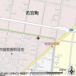 群馬県館林市若宮町2721-5周辺の地図