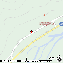 岐阜県高山市奥飛騨温泉郷神坂417周辺の地図