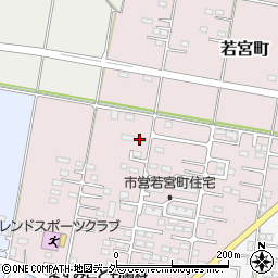 群馬県館林市若宮町2449-1周辺の地図