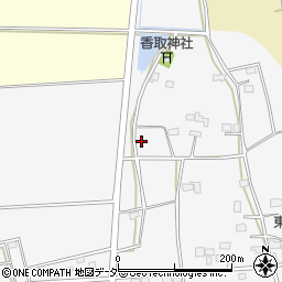 茨城県筑西市押尾725周辺の地図