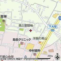 群馬県藤岡市下大塚687-63周辺の地図