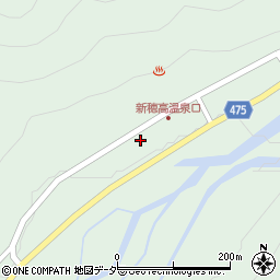岐阜県高山市奥飛騨温泉郷神坂405周辺の地図