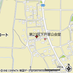 群馬県藤岡市下戸塚361周辺の地図