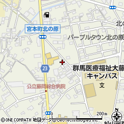 群馬県藤岡市藤岡913-10周辺の地図