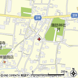 長野県安曇野市三郷温1948周辺の地図