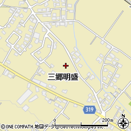 長野県安曇野市三郷明盛1125-2周辺の地図