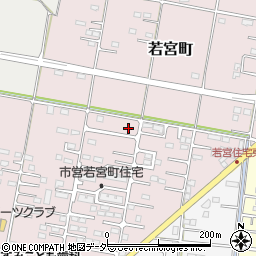 群馬県館林市若宮町2756-19周辺の地図