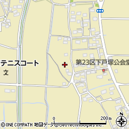 群馬県藤岡市下戸塚271周辺の地図