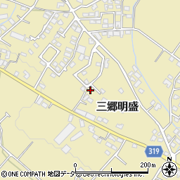 長野県安曇野市三郷明盛1132-6周辺の地図