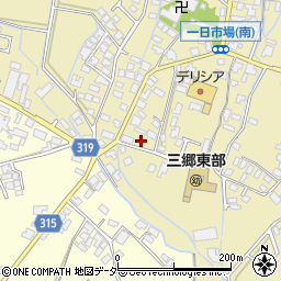 長野県安曇野市三郷明盛1103-7周辺の地図