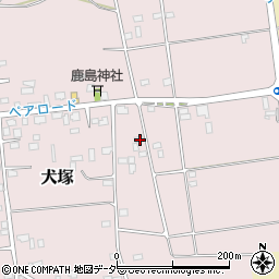 茨城県筑西市犬塚251-6周辺の地図