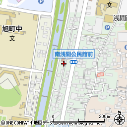 長野県松本市南浅間645-22周辺の地図