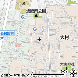 長野県松本市大村546周辺の地図
