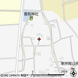 茨城県筑西市押尾722-1周辺の地図