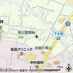 群馬県藤岡市下大塚687-95周辺の地図