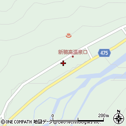 岐阜県高山市奥飛騨温泉郷神坂402周辺の地図