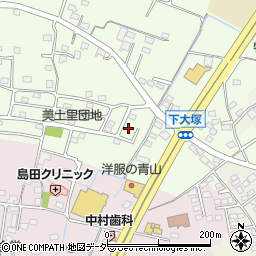 群馬県藤岡市下大塚687-6周辺の地図