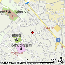 高津荘周辺の地図