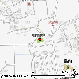 武宮神社周辺の地図
