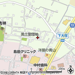 群馬県藤岡市下大塚687-44周辺の地図