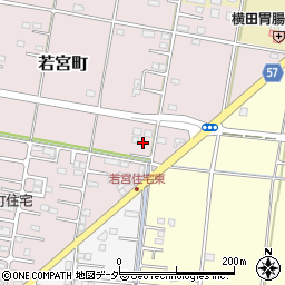 群馬県館林市若宮町2783周辺の地図