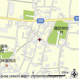 長野県安曇野市三郷温2069周辺の地図