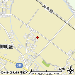 長野県安曇野市三郷明盛1151-9周辺の地図