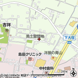 群馬県藤岡市下大塚687-118周辺の地図