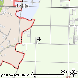 群馬県高崎市吉井町長根1258周辺の地図
