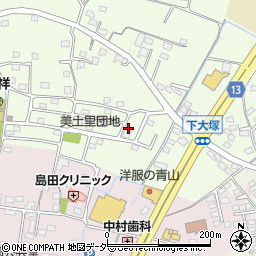 群馬県藤岡市下大塚687-20周辺の地図