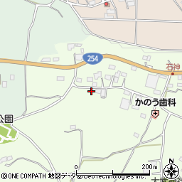 群馬県高崎市吉井町石神周辺の地図