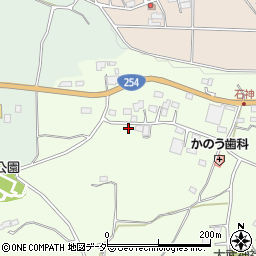 群馬県高崎市吉井町石神周辺の地図