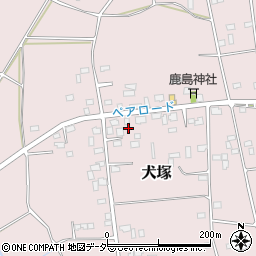 茨城県筑西市犬塚212周辺の地図