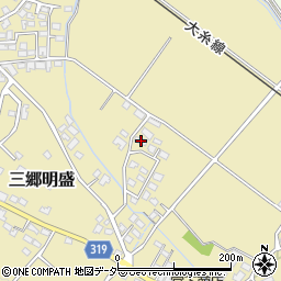 長野県安曇野市三郷明盛1171-1周辺の地図